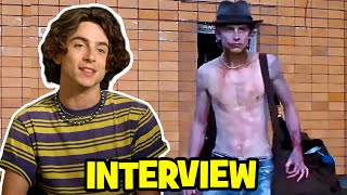 Timothée Chalamet Interview for BONES AND ALL 2022 [upl. by Dieterich]