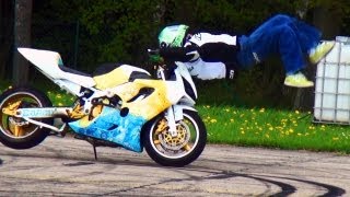 German Race Wars 2013 Motorrad Freestyle Motorcycle Drift Wheelie Burnout Acceleration Sound [upl. by Molli]