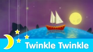 Twinkle Twinkle Little Star  Bedtime Lullaby  Piano Music  Super Simple Songs [upl. by Eem]