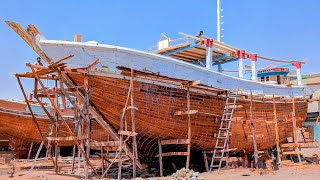 Amazing Build Massive Wooden Vessels From Scratch  How to Make a Wooden Boat [upl. by Bendite]