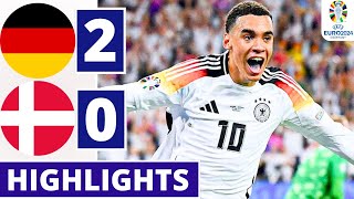 Germany vs Denmark 20  All Goals amp Highlights  UEFA EURO 2024 [upl. by Iraj]