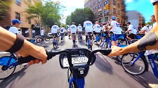 NYC Citi Bike Race 2024  POV [upl. by Leisam15]