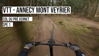 POV GoPro  Veyrier  Annecy VTT ENDURO [upl. by Thorvald237]