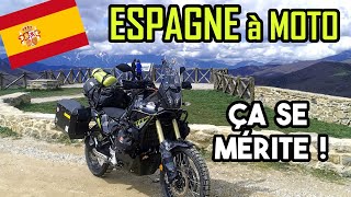 Road trip MOTO en Espagne 😱  Ça se MÉRITE  Voyage en 700 Ténéré [upl. by Eeimaj]