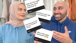 Asking My Husband AWKWARD Questions About Our Marriage  Omaya Zein [upl. by Assirak]