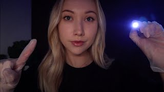 ASMR Cranial Nerve Exam  DARK Room UpClose Eye Exam amp Relaxing Tests [upl. by Gaby219]