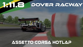 Assetto Corsa Hotlap  Radical Cup  Dover Raceway  2024 Round 4 [upl. by Rahas]