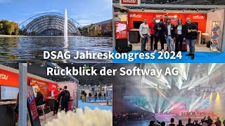 DSAG Jahreskongress 2024 Rückblick der Softway AG [upl. by Mccandless]