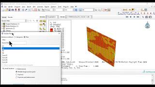 Example 34a How to model a laminated composite using with thin shell elements in Abaqus [upl. by Almira922]