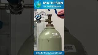 TW5 Cylinder Handwheel Wrench laboratory matheson gascylinder gascylinders specialtygas [upl. by Aynik]