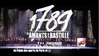 Bande annonce quot1789 les Amants de la Bastillequot au Palais des Sports [upl. by Rabush305]