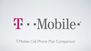 TMobile Cell Phone Plan Comparison [upl. by Ayikur906]