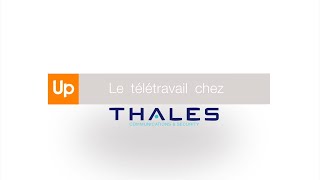 Télétravail  Interview de Thierry Rieutord DRH de Thalès Communications amp Security [upl. by Fruin933]