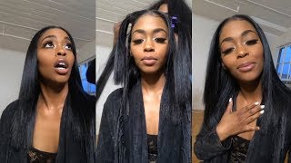 Nafessa Williams  Instagram Live Stream  18 March 2018 [upl. by Rufus]