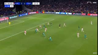 Lucas Moura amazing goal vs Ajax [upl. by Bak]