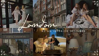 London VLOG  London for the Interior Design Obsessed [upl. by Einnil]