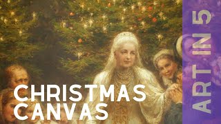 Christmas Canvas  ART slideshow [upl. by Gilligan]