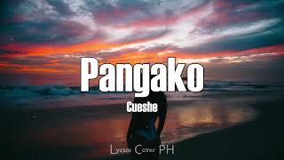 Cueshe – Pangako Lyrics [upl. by Yaned]