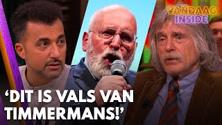 Johan en Eus zien melodramatische speech Frans Timmermans Dit is vals  VANDAAG INSIDE [upl. by Amerak568]