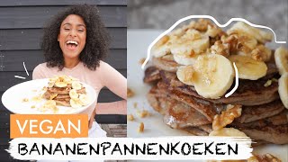 VEGAN BANANENPANNENKOEKEN  Coeshi Vanderpuye [upl. by Bullivant]