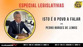 Pedro Borges de Lemos  Legislativas 2024 [upl. by Line]