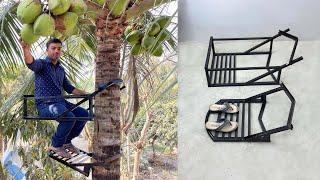 DIY Coconut Tree Climbing Machine [upl. by Etessil]