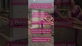 Reasons why I LOVE Barre workouts so much 💖👌 Barre Pilates BarreWorkout HomeWorkout [upl. by Bart673]