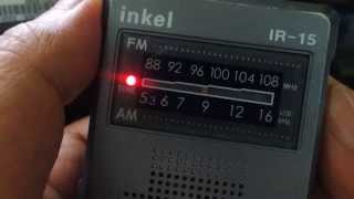 inkel IR15 AMFM RADIO RECEIVER [upl. by Anitac]