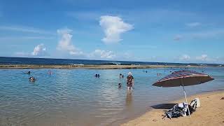 Enseñandote la playa La posita de Piñones Puerto Rico [upl. by Humfrid]