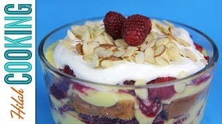 How To Make a Trifle  Hilah Cooking [upl. by Assiruam]