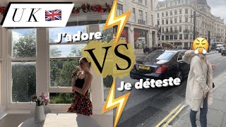 🇬🇧 VIVRE EN ANGLETERRE  Ce que j’aime VS Ce que je n’aime pas [upl. by Walter]