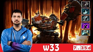 DOTA 2 w33 the TIMBERSAW OFFLANE 735d [upl. by Drageruaeb]