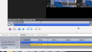 Dartfish Video Analysis Software Tutorials Synchronize Two Video Clips [upl. by Webber96]