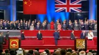 Hong Kong Handover Ceremony  1997 [upl. by Aneehsram]