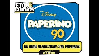 Etna Comics 2024 90 anni di emozioni con Paperino [upl. by Rofotsirk618]