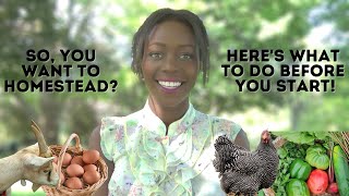 HOMESTEADING 101  WHAT NO ONE TELLS YOU  WHERE TO START  Watch this FIRST [upl. by Sheeree]