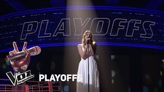 Playoff TeamTini Isabel Aladro canta quotNos veremos otra vezquot de Serú Girán  La Voz Argentina 2018 [upl. by Aztiraj]