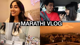 Unseen Mumbai VLOG Footage  California Wild Fires  Marathi Vlog [upl. by Akisey67]