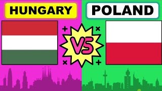 Poland vs Hungary  country comparison [upl. by Suravart]