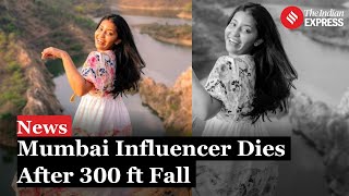 Instagram Influencer Aanvi Kamdar Falls to Death While Recording Video Near Kumbhe Waterfall [upl. by Ateuqahs]