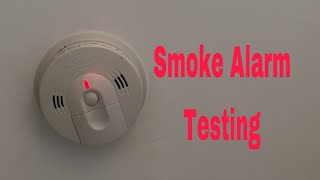 Home Smoke Alarm Testing [upl. by Ettelra]