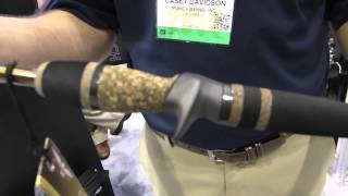 2014 ICAST New Fenwick Elite Tech Bass Series of rods with IBASSIN [upl. by Onibag]