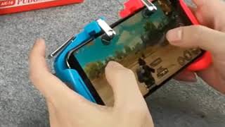 AK16 Gamepad mobile game controller ด้ามจับ PUBG Mobile Joystick [upl. by Nsaj]