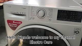 How to use Mix program with Prewash option in LG Direct Drive front load 8kg washing machine [upl. by Aronoh]