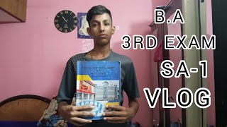 3RD EXAM BA  SA1  DAILY VLOGS  exam oc dailyvlog [upl. by Nylsoj278]