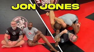 Jiu Jitsu with Jon Jones [upl. by Reppiks545]