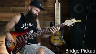 F bass VF5JJ vs Sadowsky NYC Custom [upl. by Per]