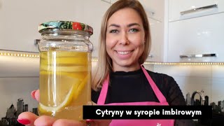 Cytryny w syropie imbirowym do herbaty i innych napojów z Thermomix [upl. by Darla714]