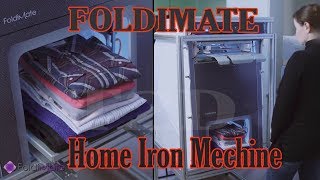 Foldimate Automatic Iron Machine  T2D [upl. by Kcod]