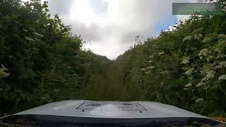 Green Lanes in a Dacia Duster  Near Churchstow Devon [upl. by Katharine635]